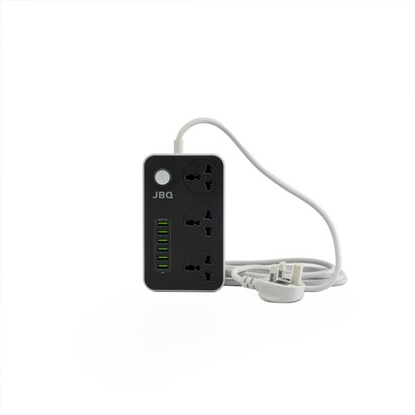 پریز برق JBQ 3 با 6 پورت USB مدل SC-3604