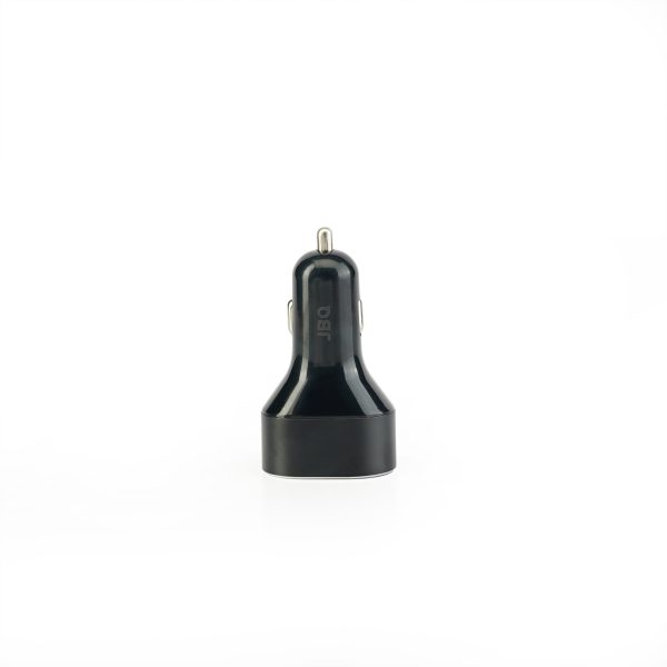 شارژر خودروی دو پورت USB با شارژ سریع JBQ با تکنولوژی Quick Charge 3.0 - شارژ سریع با سرعت بالا 6.5 آمپر (نوع C) C-65