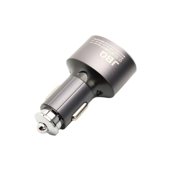 شارژر خودروی فلزی JBQ با Qualcomm Quick Charge 3.0 - شارژ سریع، دو خروجی USB 36 وات (میکرو) C70-3Q