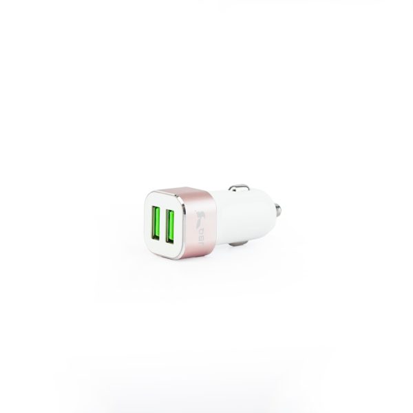 شارژر خودروی سریع JBQ - دو پورت USB، خروجی 3.4 آمپر مدل CN-45 - MICRO