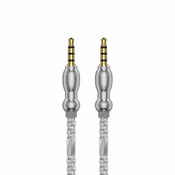 کابل Aux JBQ Spring 3.5mm به 3.5mm - اتصال صدای با کیفیت (۱ متر) AX-11