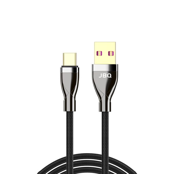 کابل شارژ سریع JBQ 5.0A | از USB-A به Type-C | طول ۱.۵ متر | مقاوم و با سرعت بالا CA-502