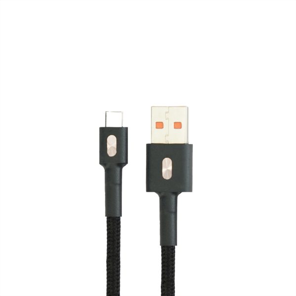 کابل داده‌های اسپرینگ با کیفیت بالا | خروجی 3 آمپر | شارژ سریع QC 3.0 | طول 2 متر | سازگار با Type-C و Lightning USB-111