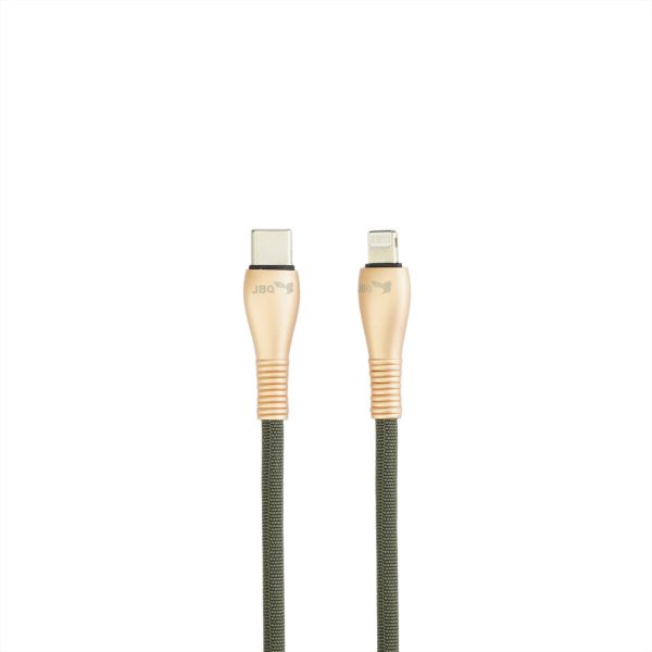 کابل USB سریع JBQ (از نوع C به iOS) - شارژ سریع 18 وات با طراحی مقاوم 1.5 متری CB-12 P1