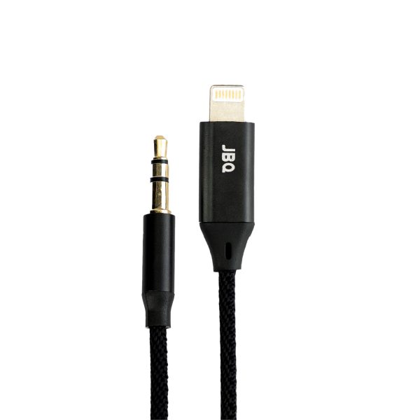 کابل آداپتور صوتی AUX Lightning به 3.5 میلی‌متر JBQ طول 1 متری IP-20