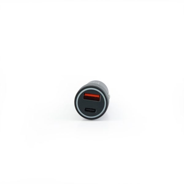 شارژر خودروی دو پورته JBQ QC3.0 با خروجی 6.8 آمپر مدل CC-D5 - USB به TYPE-C
